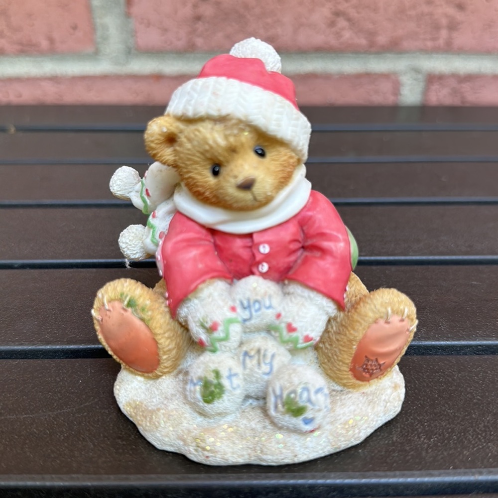 Cherished Teddies Ted Snow Fun When Your Not Around by Priscilla Hillman Enesco